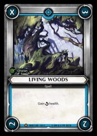 Living Woods (Claimed) - Wave 2 - Onslaught - Warhammer Age of Sigmar Champions TCG card
