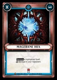 Magebane Hex (Claimed) - Wave 2 - Onslaught - Warhammer Age of Sigmar Champions TCG card