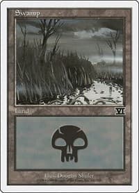 Swamp (341) - Classic Sixth Edition - Magic: The Gathering card