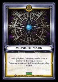 Midnight Mark (Claimed) - Wave 2 - Onslaught - Warhammer Age of Sigmar Champions TCG card