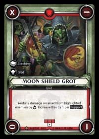 Moon Shield Grot (Claimed) - Wave 2 - Onslaught - Warhammer Age of Sigmar Champions TCG card