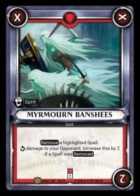 Myrmourn Banshees (Claimed) - Wave 2 - Onslaught - Warhammer Age of Sigmar Champions TCG card