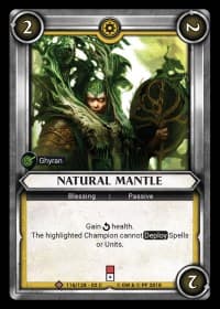 Natural Mantle (Claimed) - Wave 2 - Onslaught - Warhammer Age of Sigmar Champions TCG card