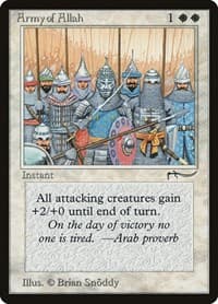 Army of Allah (Light) - Arabian Nights - Magic: The Gathering card