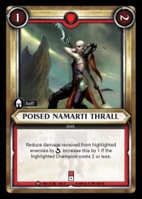 Poised Namarti Thrall (Unclaimed) - Wave 2 - Onslaught - Warhammer Age of Sigmar Champions TCG card