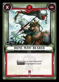 Rune Maw Bearer (Unclaimed) - Wave 2 - Onslaught - Warhammer Age of Sigmar Champions TCG card