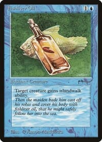 Fishliver Oil (Light) - Arabian Nights - Magic: The Gathering card