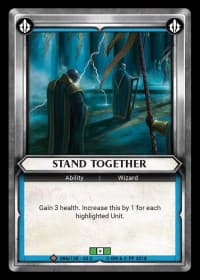 Stand Together (Unclaimed) - Wave 2 - Onslaught - Warhammer Age of Sigmar Champions TCG card