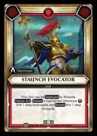 Staunch Evocator (Claimed) - Wave 2 - Onslaught - Warhammer Age of Sigmar Champions TCG card