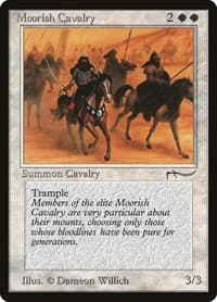 Moorish Cavalry (Light) - Arabian Nights - Magic: The Gathering card