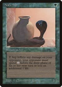 Nafs Asp (Light) - Arabian Nights - Magic: The Gathering card