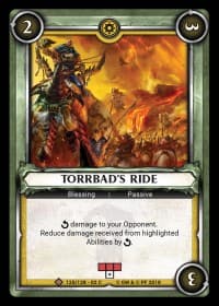 Torrbad's Ride (Claimed) - Wave 2 - Onslaught - Warhammer Age of Sigmar Champions TCG card