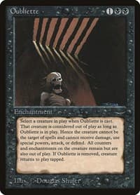 Oubliette (Light) - Arabian Nights - Magic: The Gathering card