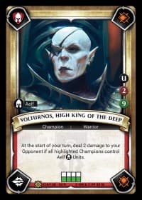 Volturnos, High King of the Deep (Unclaimed) - Wave 2 - Onslaught - Warhammer Age of Sigmar Champions TCG card