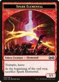 Spark Elemental Token - Ultimate Masters - Magic: The Gathering card