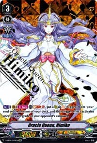 Oracle Queen, Himiko (SVR) - V-EB04: The Answer of Truth - Cardfight Vanguard card