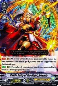 Battle Deity of the Night, Artemis - V-EB04: The Answer of Truth - Cardfight Vanguard card