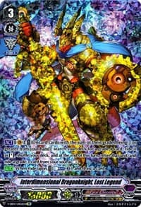 Interdimensional Dragonknight, Lost Legend (OR) - V-EB04: The Answer of Truth - Cardfight Vanguard card