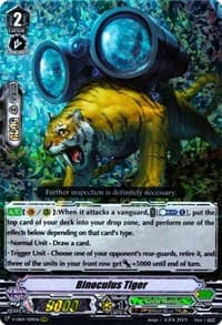 Binoculus Tiger - V-EB04: The Answer of Truth - Cardfight Vanguard card