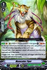 Monoculus Tiger - V-EB04: The Answer of Truth - Cardfight Vanguard card