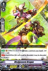 Wedgemove Dragon - V-EB04: The Answer of Truth - Cardfight Vanguard card