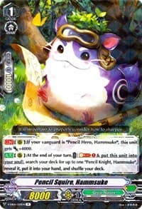 Pencil Squire, Hammsuke - V-EB04: The Answer of Truth - Cardfight Vanguard card