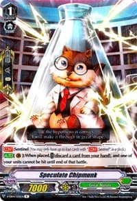 Speculate Chipmunk - V-EB04: The Answer of Truth - Cardfight Vanguard card