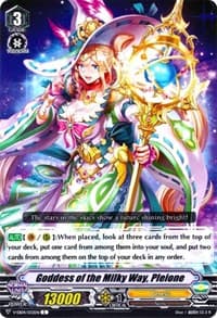 Goddess of the Milky Way, Pleione - V-EB04: The Answer of Truth - Cardfight Vanguard card