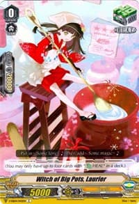 Witch of Big Pots, Laurier - V-EB04: The Answer of Truth - Cardfight Vanguard card
