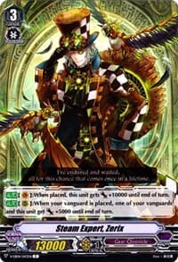 Steam Expert, Zerix - V-EB04: The Answer of Truth - Cardfight Vanguard card