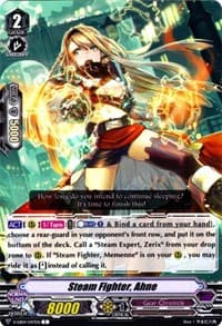 Steam Fighter, Ahne - V-EB04: The Answer of Truth - Cardfight Vanguard card