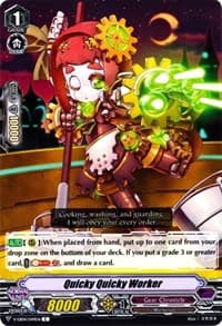 Quicky Quicky Worker - V-EB04: The Answer of Truth - Cardfight Vanguard card