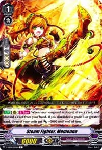Steam Fighter, Memenne - V-EB04: The Answer of Truth - Cardfight Vanguard card