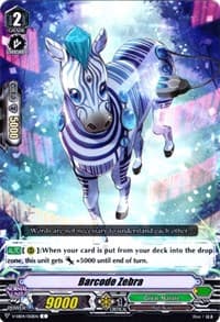 Barcode Zebra - V-EB04: The Answer of Truth - Cardfight Vanguard card