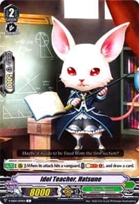 Idol Teacher, Hatsune - V-EB04: The Answer of Truth - Cardfight Vanguard card