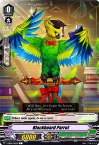 Blackboard Parrot - V-EB04: The Answer of Truth - Cardfight Vanguard card