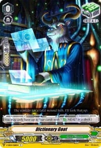 Dictionary Goat - V-EB04: The Answer of Truth - Cardfight Vanguard card