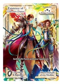 Existence of Unknown Origins (Promo Edition) - Exodus Promo Cards - Exodus TCG card