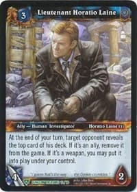 Lieutenant Horatio Laine - Dungeon Treasure - WoW card