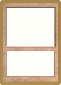 1998 World Championship Blank Card - World Championship Decks - Magic: The Gathering card