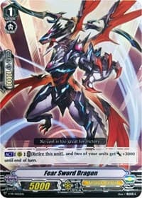 Fear Sword Dragon - V Promo Cards - Cardfight Vanguard card
