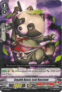 Stealth Beast, Leaf Raccoon - V Promo Cards - Cardfight Vanguard card
