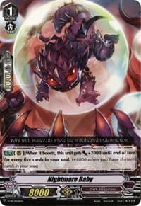 Nightmare Baby - V Promo Cards - Cardfight Vanguard card