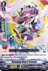 Dreaming King of Comedy - V Promo Cards - Cardfight Vanguard card