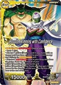 Dende // Piccolo, Brimming with Confidence - Clash of Fates - Dragon Ball Super: Masters card