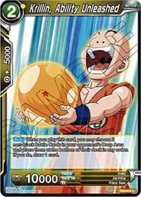 Krillin, Ability Unleashed - Clash of Fates - Dragon Ball Super: Masters card