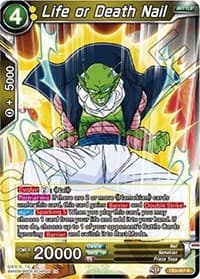 Life or Death Nail - Clash of Fates - Dragon Ball Super: Masters card