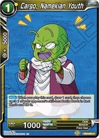 Cargo, Namekian Youth - Clash of Fates - Dragon Ball Super: Masters card