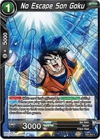 No Escape Son Goku - Clash of Fates - Dragon Ball Super: Masters card