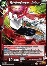 Strikeforce Jeice - Clash of Fates - Dragon Ball Super: Masters card